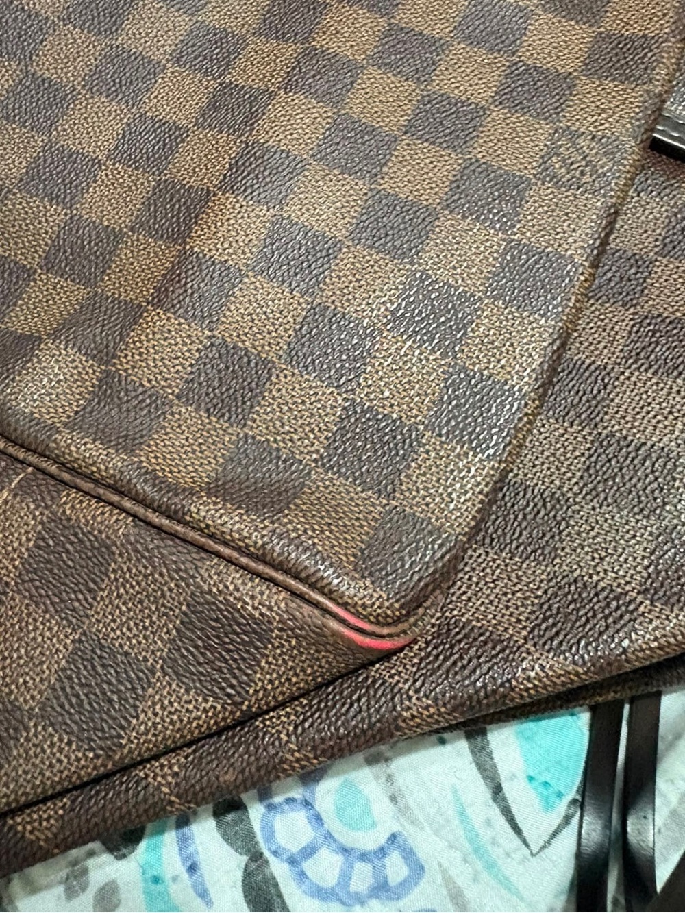 Louis Vuitton Neverfull MM (Damier Ebene) – Prime Restoration Project - Picture 8 of 14